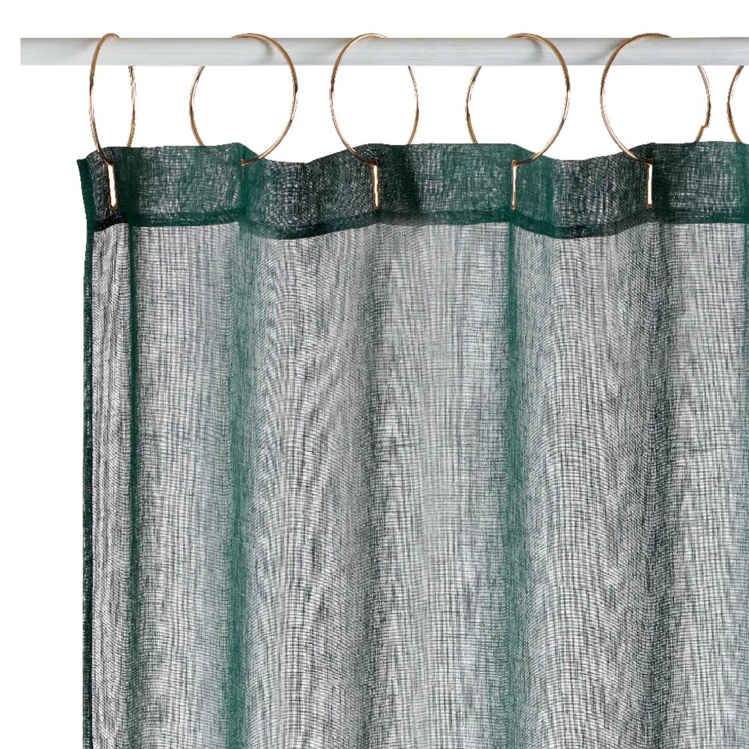 Voilage IRIBE coloris émeraude 140 x 240 cm - 4MURS