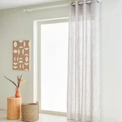 Voilage IRUN coloris écru 140 x 240 cm - 4MURS