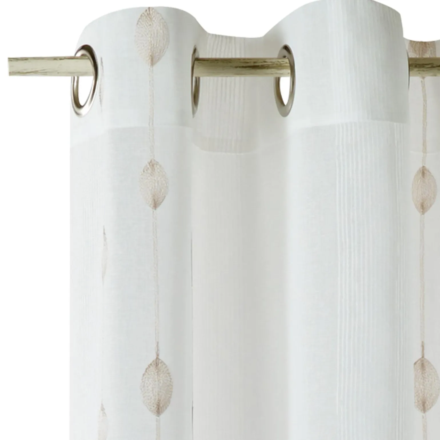 Voilage JOLIA coloris écru 140 x 240 cm - 4MURS