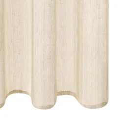 Voilage Lin GHIANA coloris beige 140 x 260 cm - 4MURS