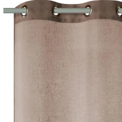 Voilage Lin LINAE coloris santal 140 x 260 cm - 4MURS