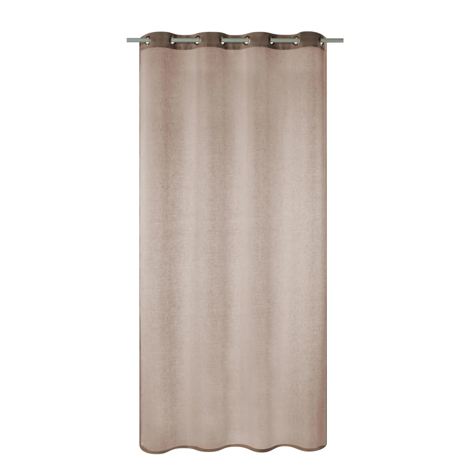 Voilage Lin LINAE coloris santal 140 x 260 cm - 4MURS