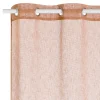 Voilage LOOM coloris camel 140 x 240 cm - 4MURS