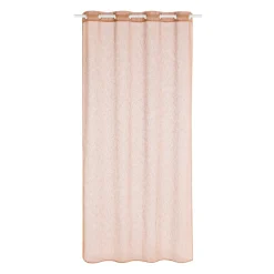 Voilage LOOM coloris camel 140 x 240 cm - 4MURS