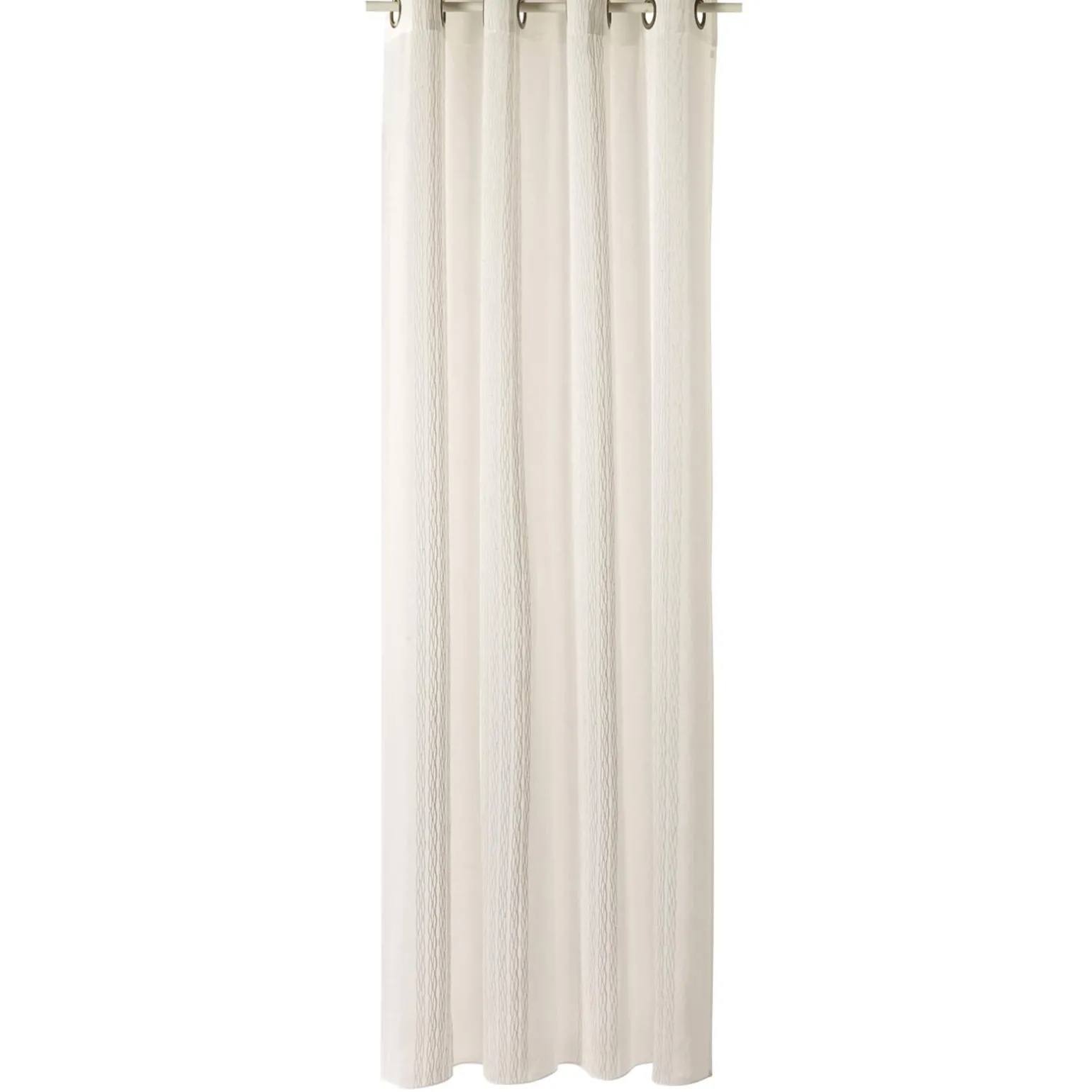 Voilage LUCID coloris beige naturel 140 x 240 cm - 4MURS