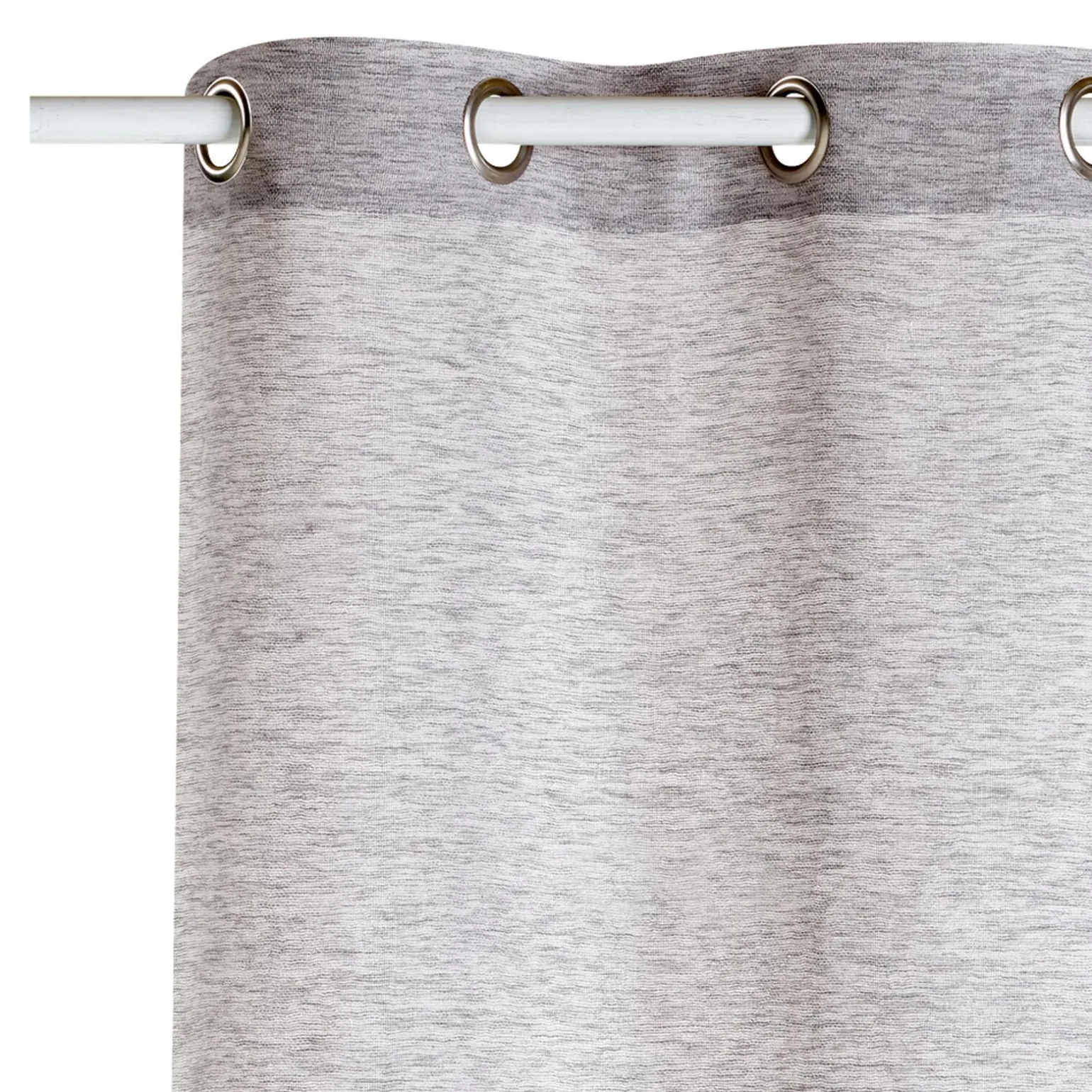 Voilage LYVAN coloris gris 140 x 240 cm - 4MURS