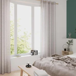 Voilage LYVAN coloris gris 140 x 240 cm - 4MURS