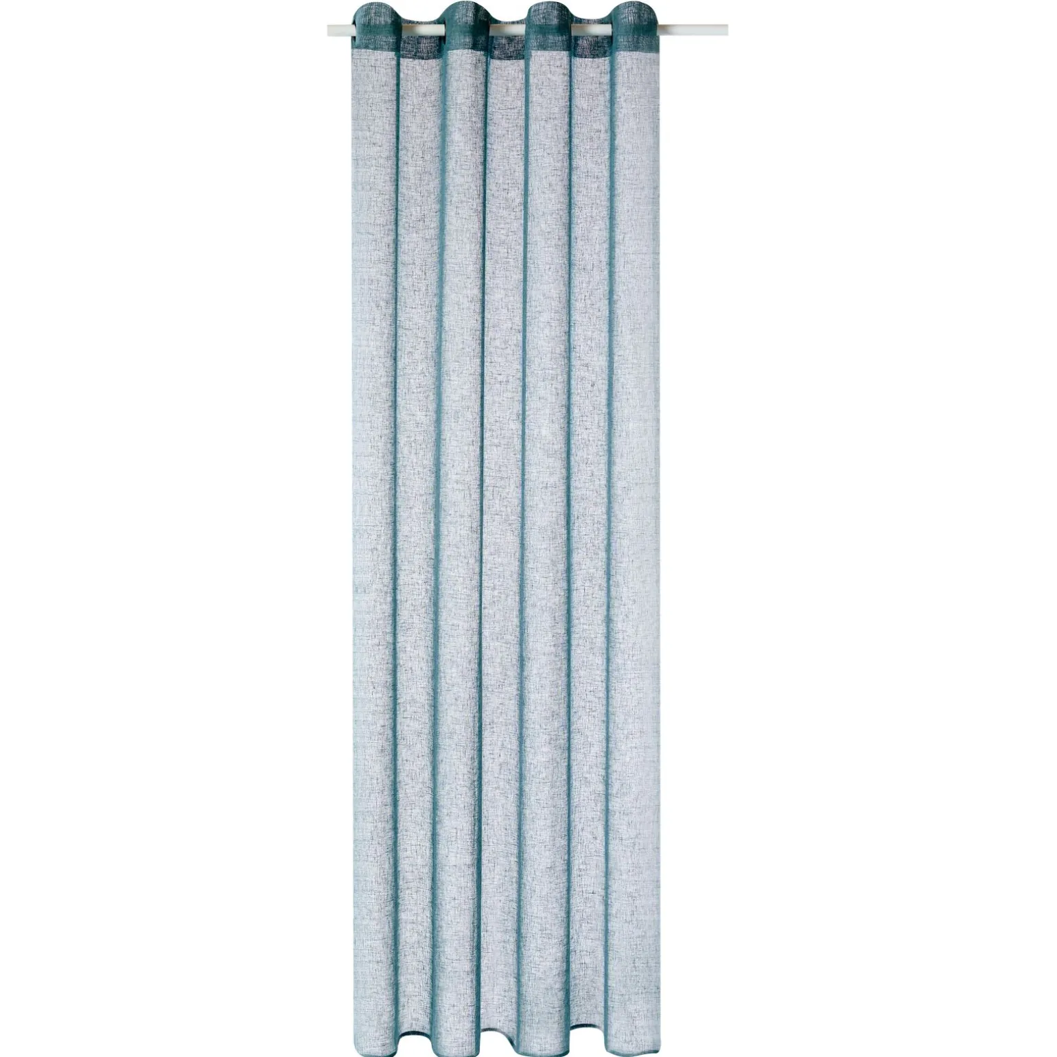 Voilage MICAO coloris bleu pétrole 145 x 240 cm - 4MURS