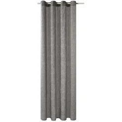 Voilage MILKY WAY coloris gris 140 x 240 cm - 4MURS