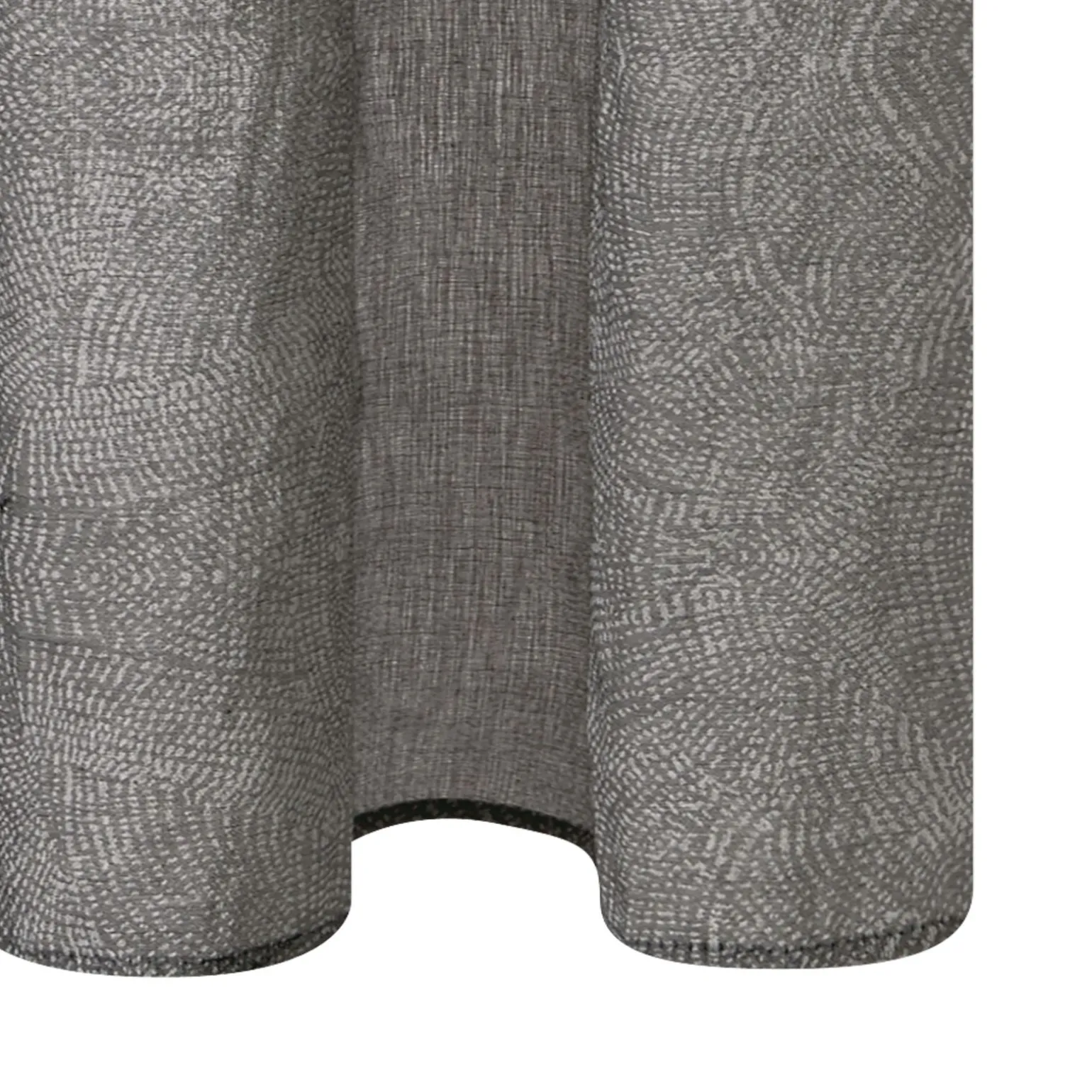 Voilage MILKY WAY coloris gris 140 x 240 cm - 4MURS