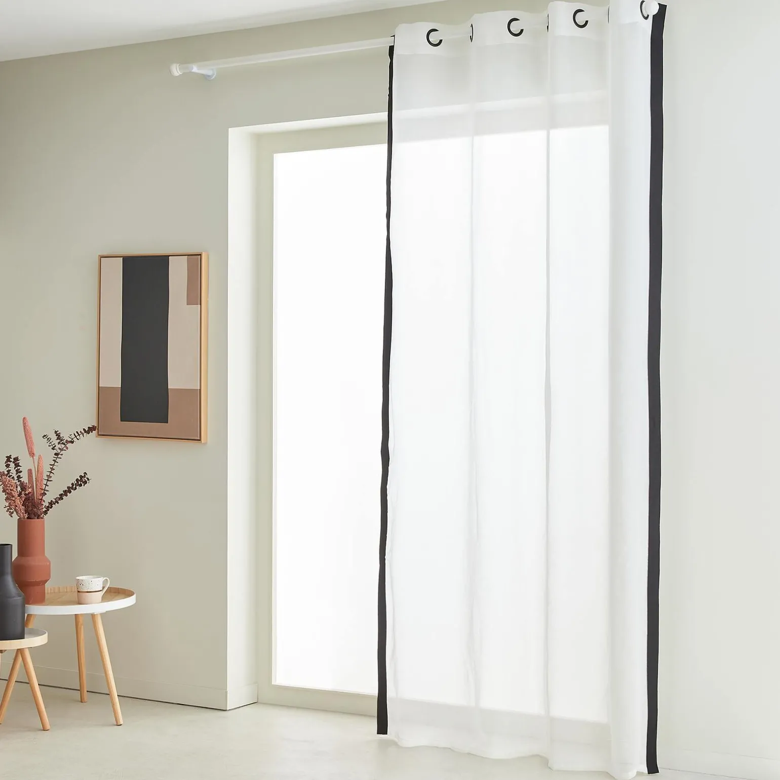 Voilage MULAN coloris ivoire 140 x 240 cm - 4MURS