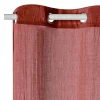 Voilage NOLAN coloris poterie 140 x 240 cm - 4MURS