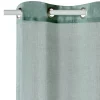 Voilage NOLAN coloris vert sauge 140 x 240 cm - 4MURS