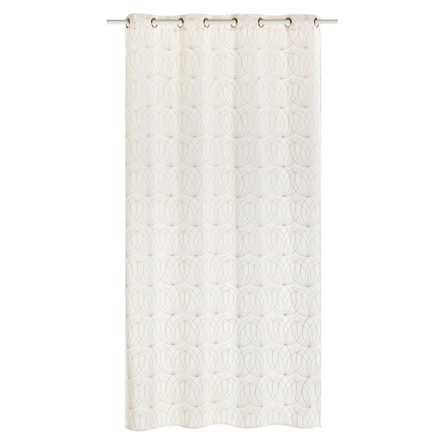Voilage NYMPHEA coloris naturel 140 x 240 cm - 4MURS