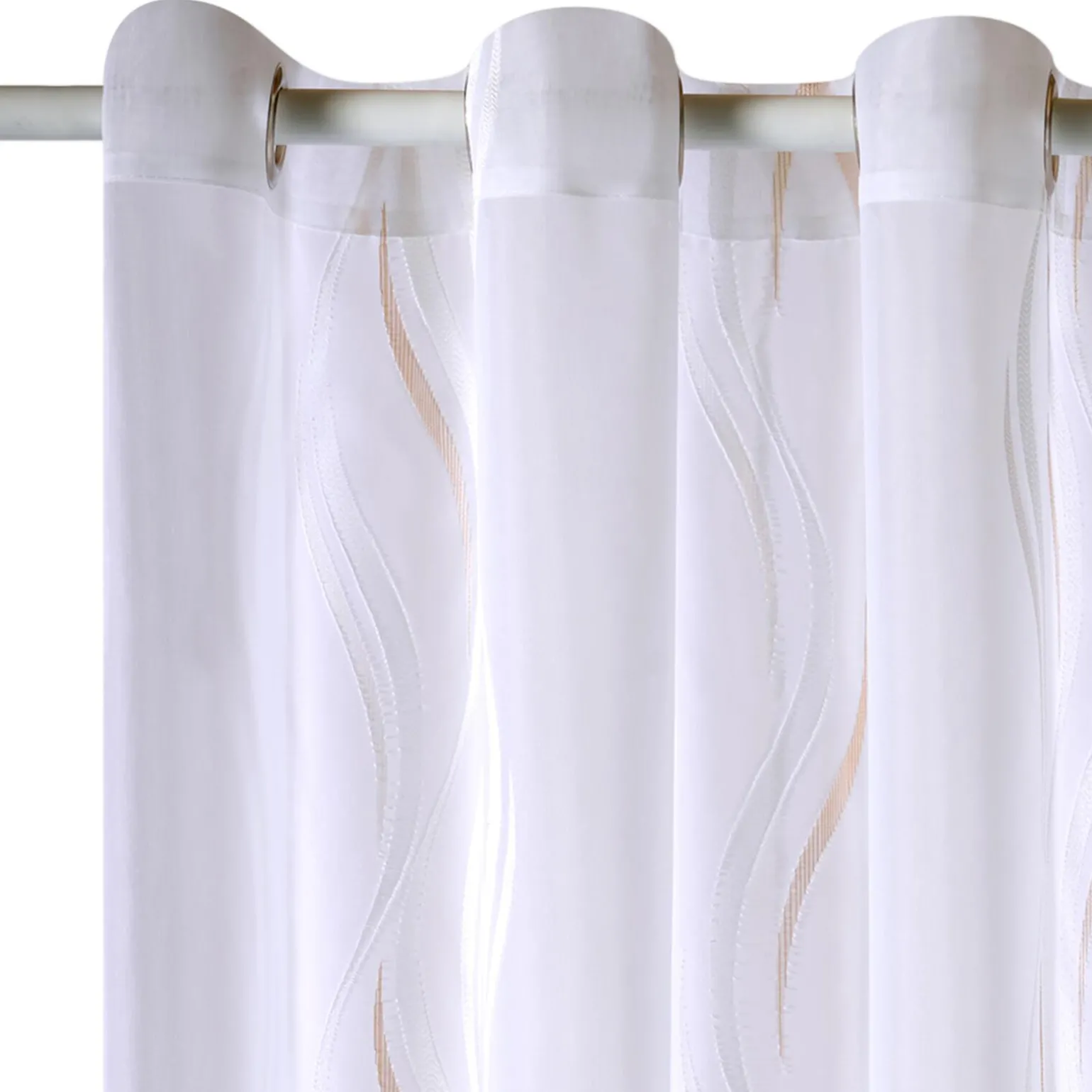 Voilage ODIN coloris naturel 140 x 240 cm - 4MURS