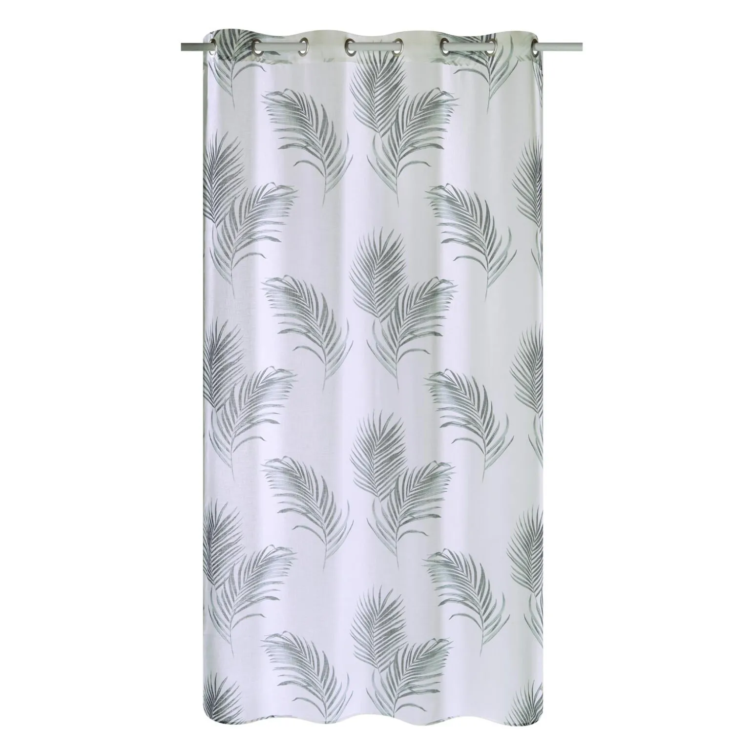 Voilage OMBRA coloris vert tilleul 140 x 240 cm - 4MURS