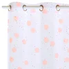 Voilage PUNTINI coloris pêche 140 x 240 cm - 4MURS