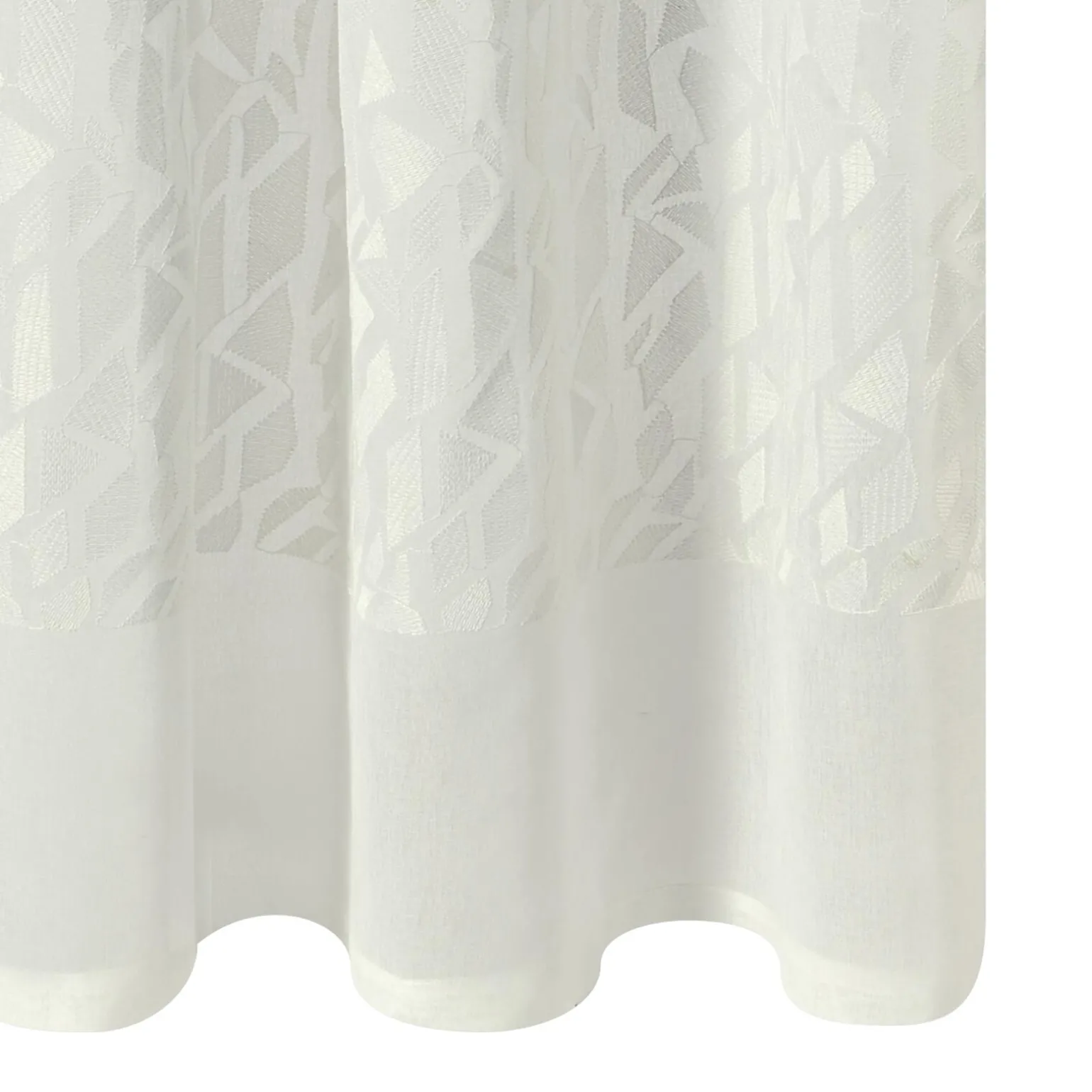 Voilage SELVA coloris blanc 140 x 240 cm - 4MURS