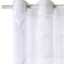 Voilage SISMO coloris blanc 140 x 260 cm - 4MURS