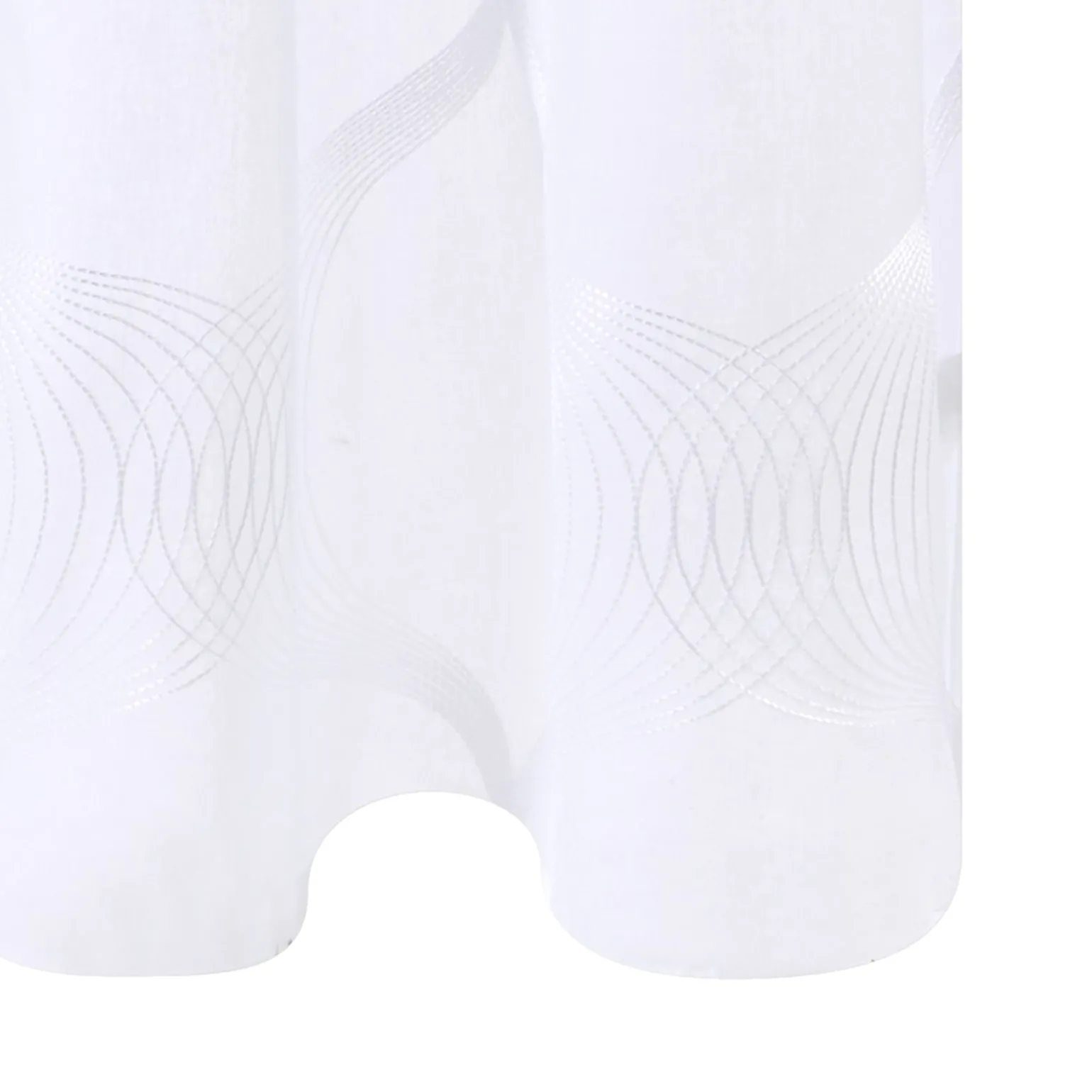 Voilage SISMO coloris blanc 140 x 260 cm - 4MURS