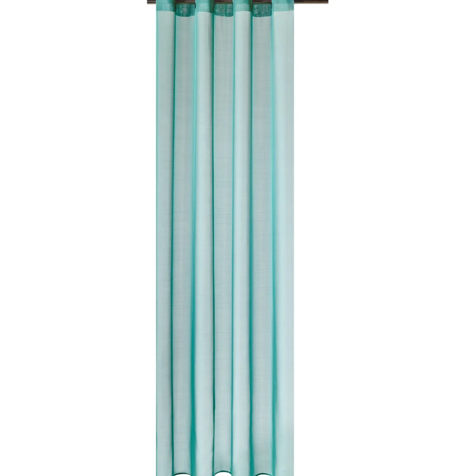 Voilage ÉTAMINE GIVRÉE coloris céladon 145 x 240 cm - 4MURS