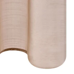 Voilage ÉTAMINE GIVRÉE coloris taupe 145 x 240 cm - 4MURS