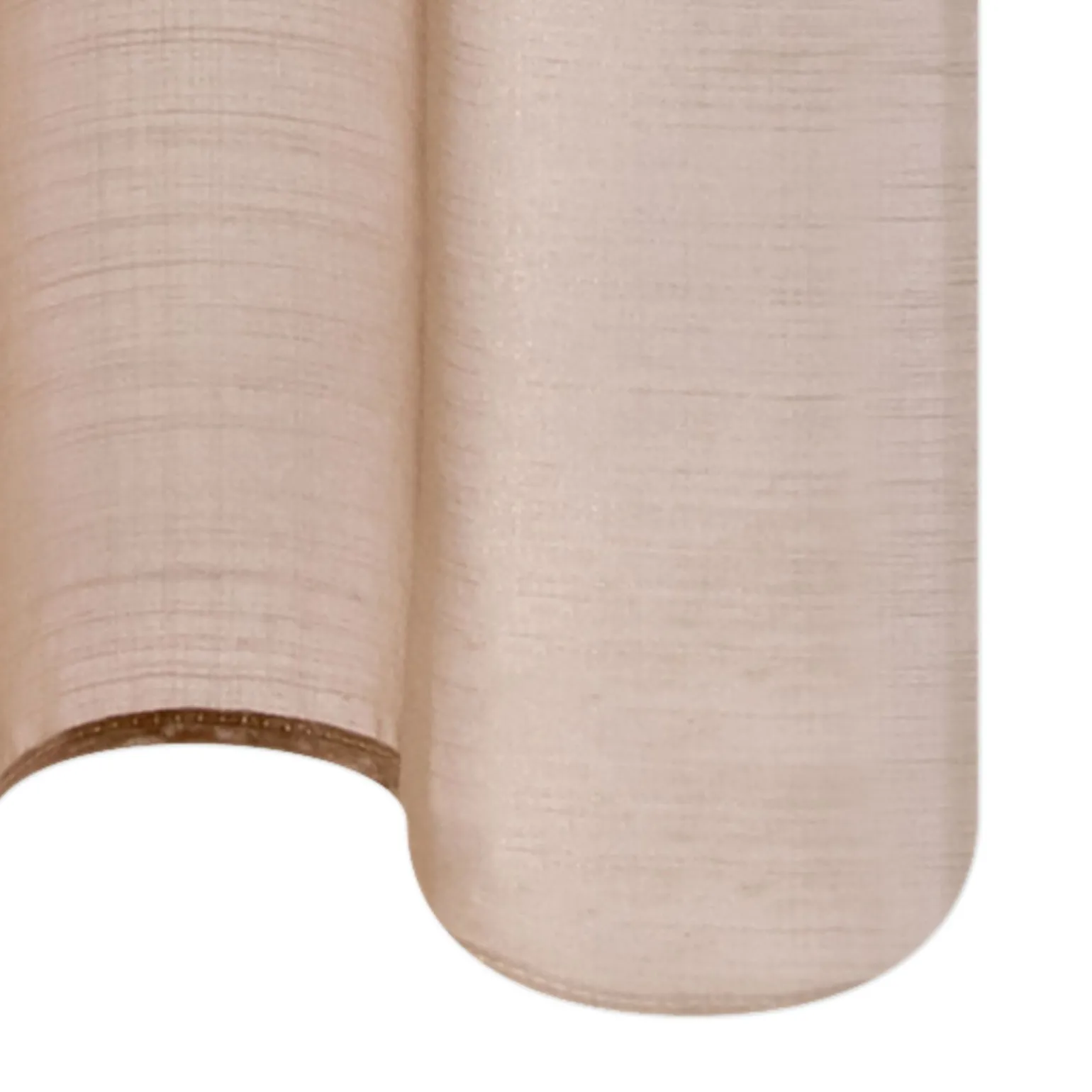 Voilage ÉTAMINE GIVRÉE coloris taupe 145 x 240 cm - 4MURS