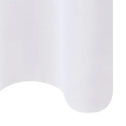 Voilage ÉTAMINE GIVRÉE coloris blanc 145 x 240 cm - 4MURS