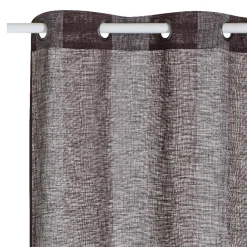 Voilage TUBUA coloris chocolat 140 x 240 cm - 4MURS