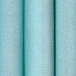 Voilage VOILE CHIC coloris bleu paon 145 x 240 cm - 4MURS