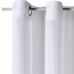 Voilage VOILE CHIC coloris blanc 145 x 240 cm - 4MURS