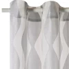 Voilage WAVY coloris gris perle 140 x 260 cm - 4MURS