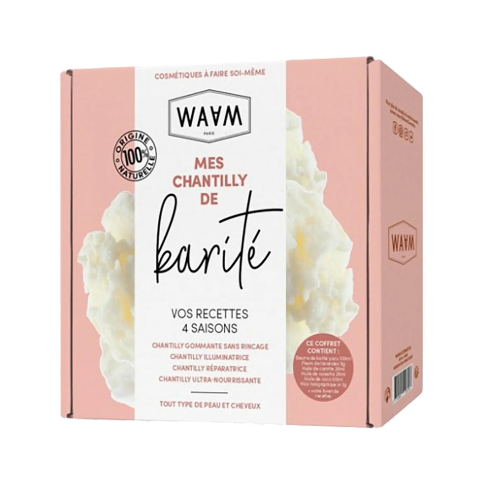 WAAM Coffret cosmétique MES CHANTILLY DE KARITE 4 SAISONS karite