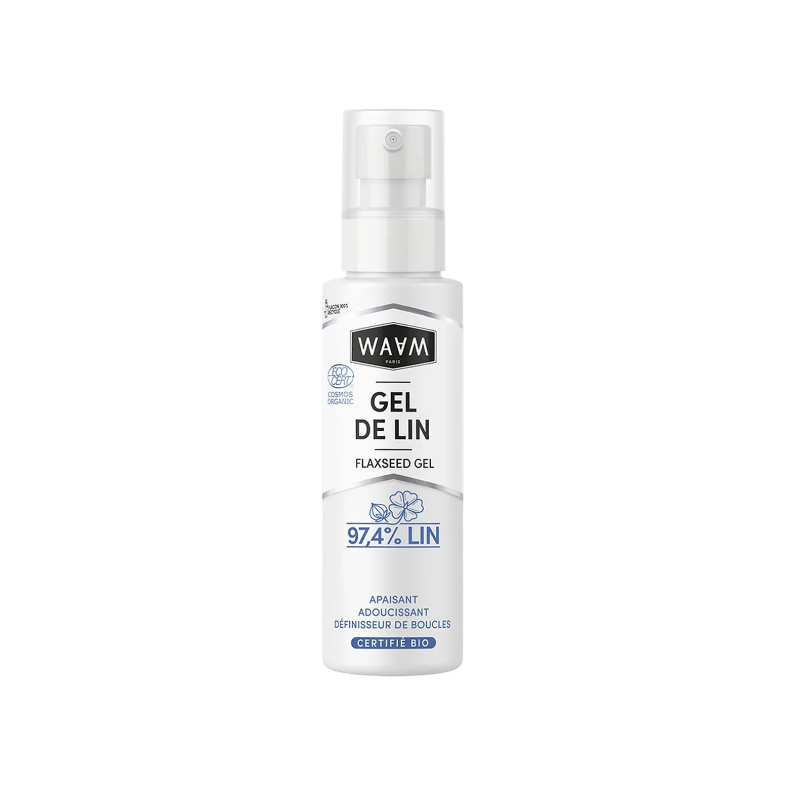 WAAM Soin cheveux GEL DE LIN BIO - 4MURS