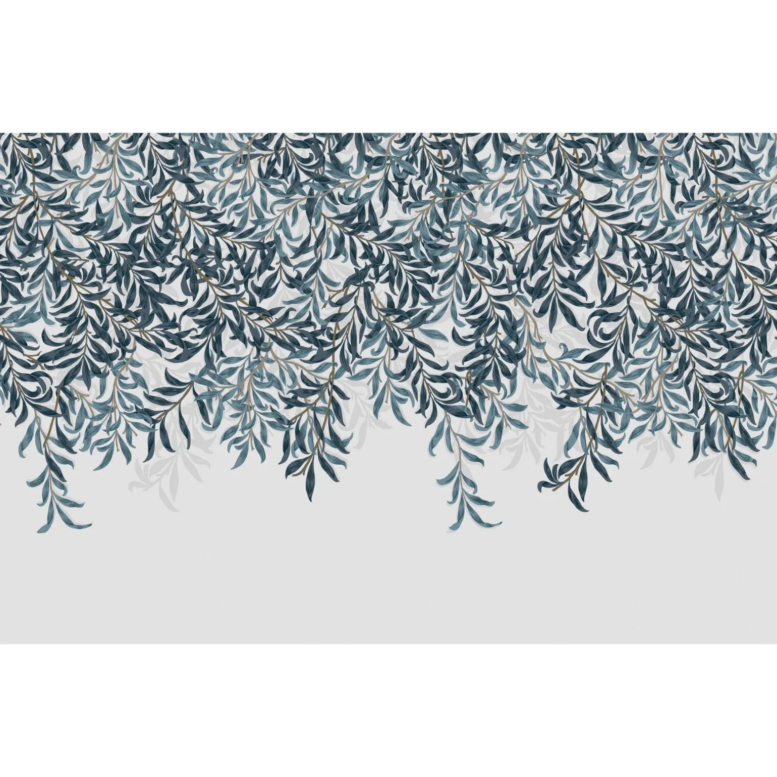 William Morris at Home Papier peint panoramique XL WILLOW BOUGH XL 400 x 250 cm bleu marine