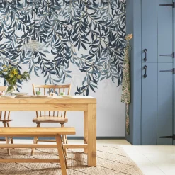 William Morris at Home Papier peint panoramique XL WILLOW BOUGH XL 400 x 250 cm bleu marine