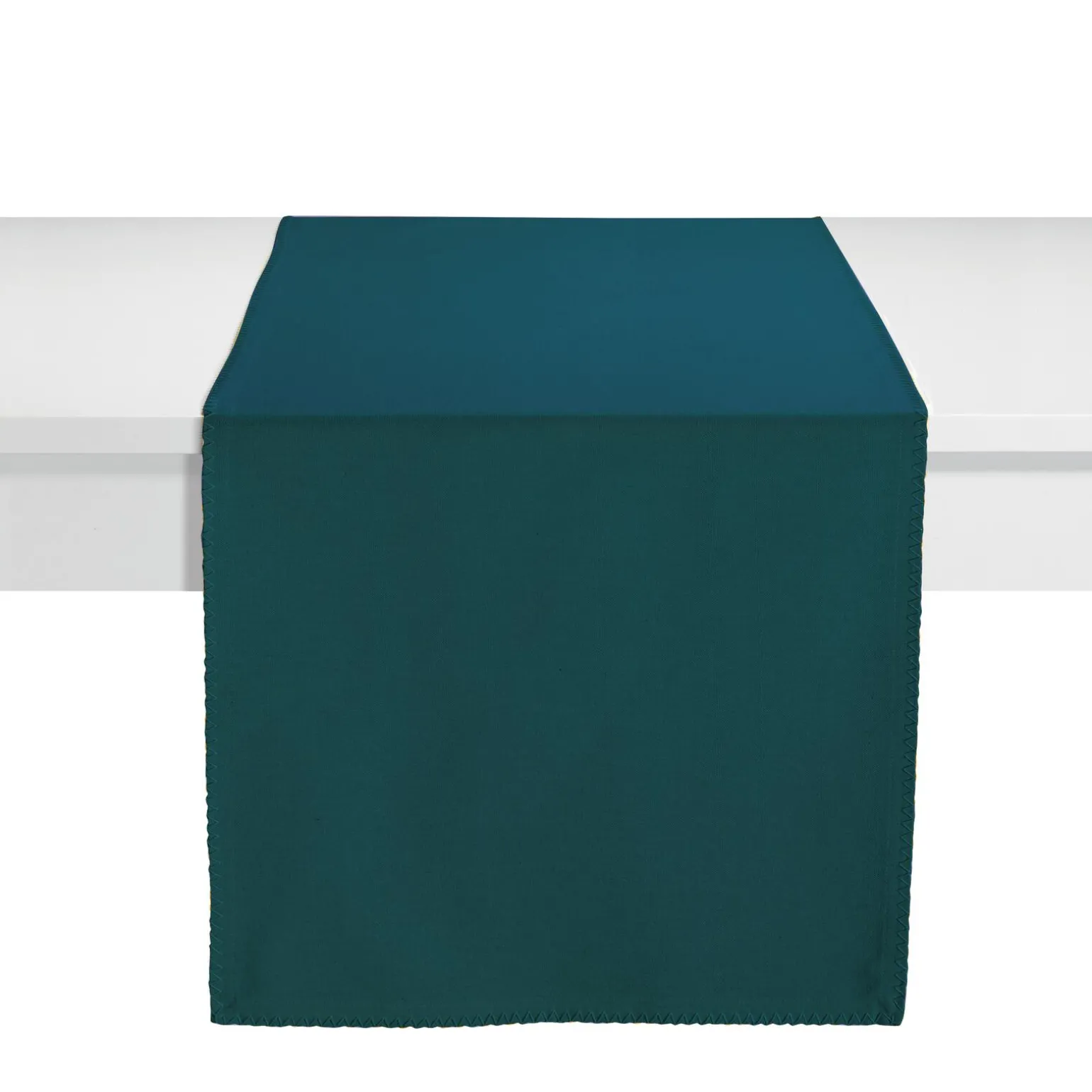 WINKLER Chemin de table DELIA bleu canard 45 x 170 cm - 4MURS