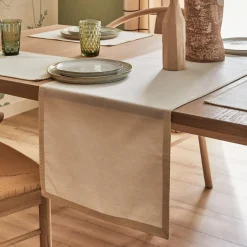 WINKLER Chemin de table DELIA coloris ivoire 45 x 170 cm - 4MURS