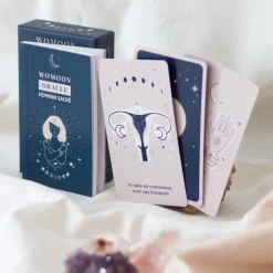 Womoon Set de cartes ORACLE DU FÉMININ SACRÉ - 4MURS