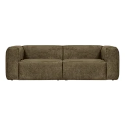 WOOOD Canapé BEAN coloris VELVET MOSS 3 places - 4MURS
