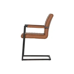 WOOOD Chaise BRENT coloris cognac - 4MURS