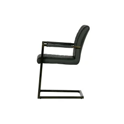 WOOOD Chaise BRENT coloris noir - 4MURS
