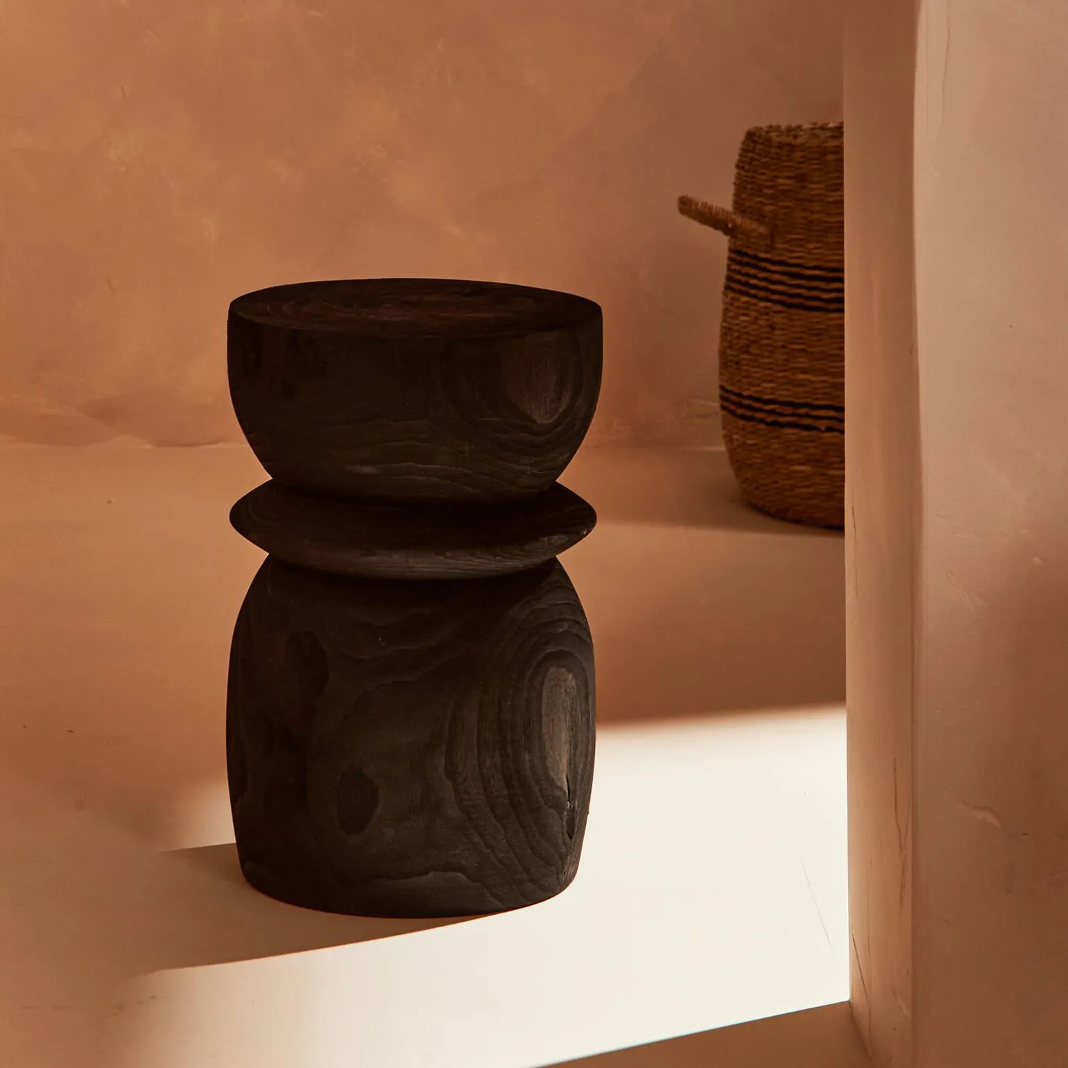 WOOOD Table d'appoint BIKKEL coloris noir - 4MURS