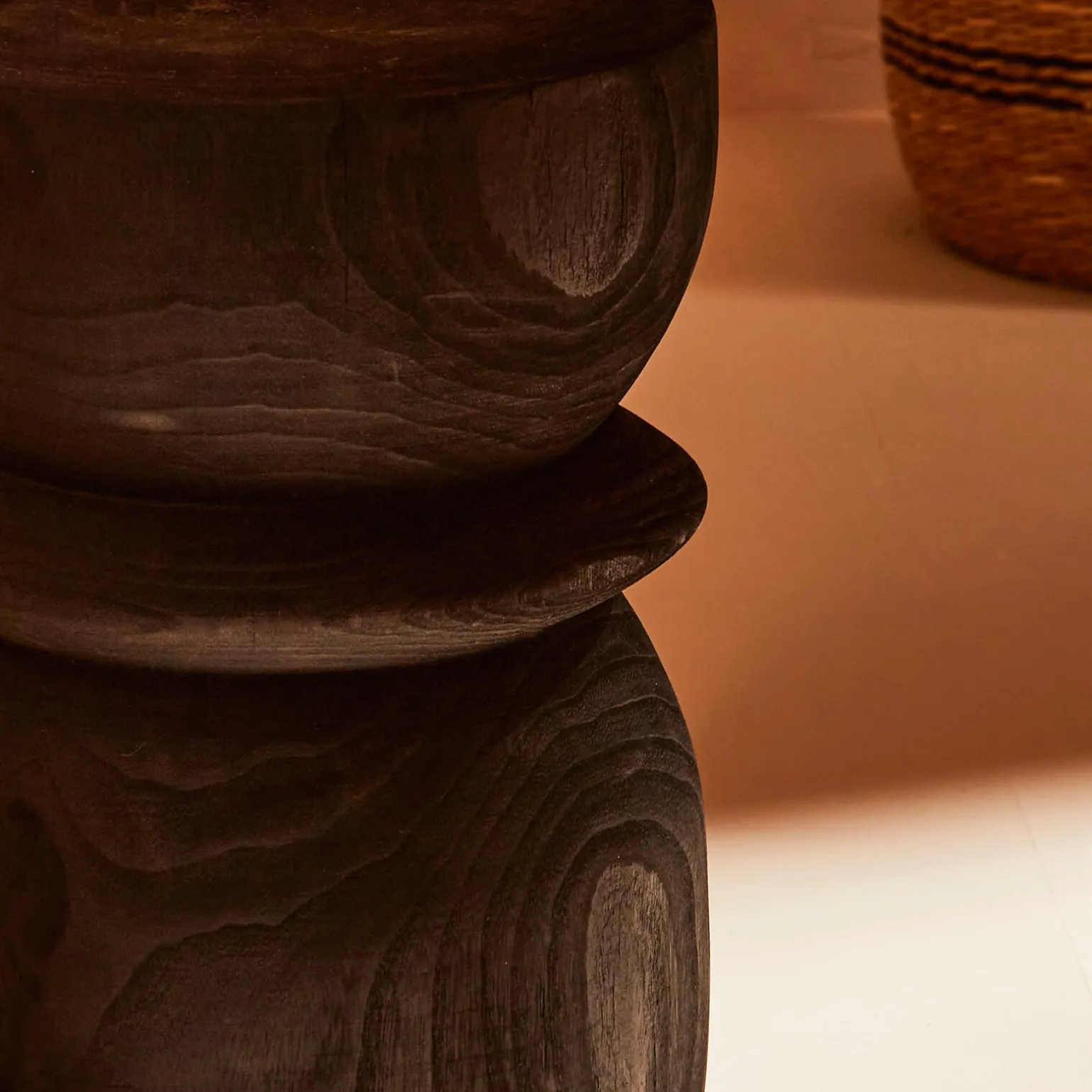 WOOOD Table d'appoint BIKKEL coloris noir - 4MURS