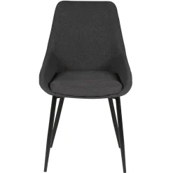 Zago Chaise ZELIE coloris gris anthracite - 4MURS