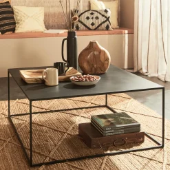 Zago Table basse OTIS coloris noir 85 x 85 cm - 4MURS