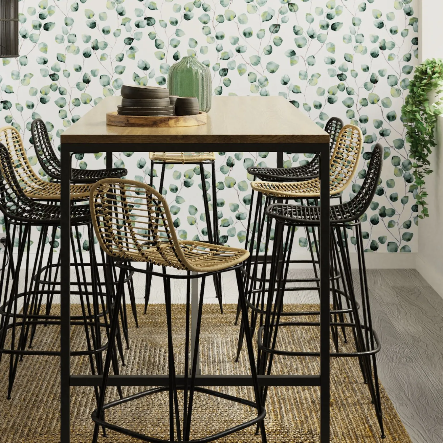 Zago Tabouret de bar FRESH coloris blanc - 4MURS