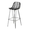 Zago Tabouret de plan de travail FRESH coloris noir - 4MURS