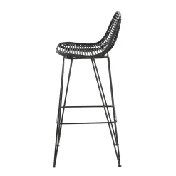 Zago Tabouret de plan de travail FRESH coloris noir - 4MURS